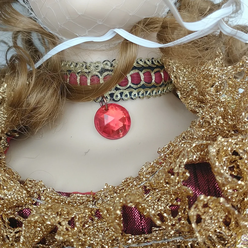 New Porcelain Agnes Doll